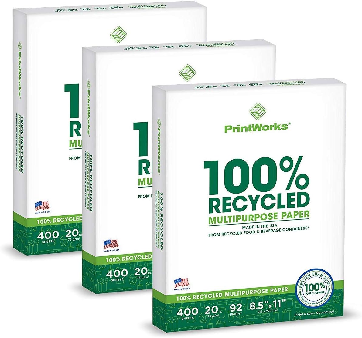 PrintWorks 100% Recycled (3-Pack)