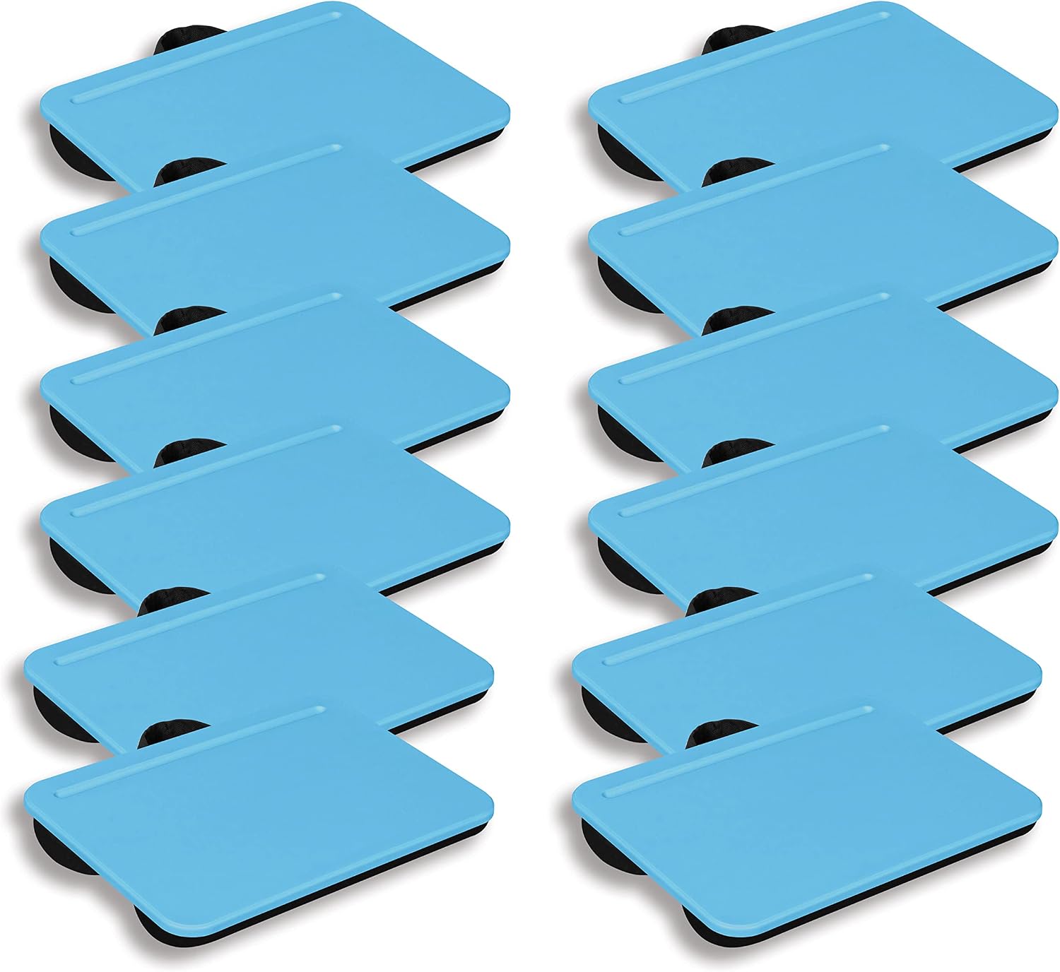 LAPGEAR Compact Lap Desk - Fits up to 15 Inch Laptops - Pack of 12 - Alaskan Blue - Style No. 43003