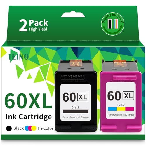 TEINO 60XL Remanufactured 2‑Pack