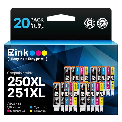 E-Z Ink PGI-250XL/CLI-251XL 20-Pack