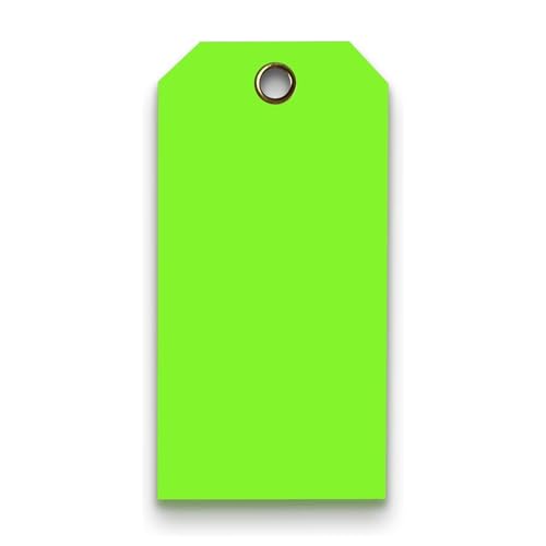 Tags 4 Less 15 Mil Plastic Tags (Fluorescent)