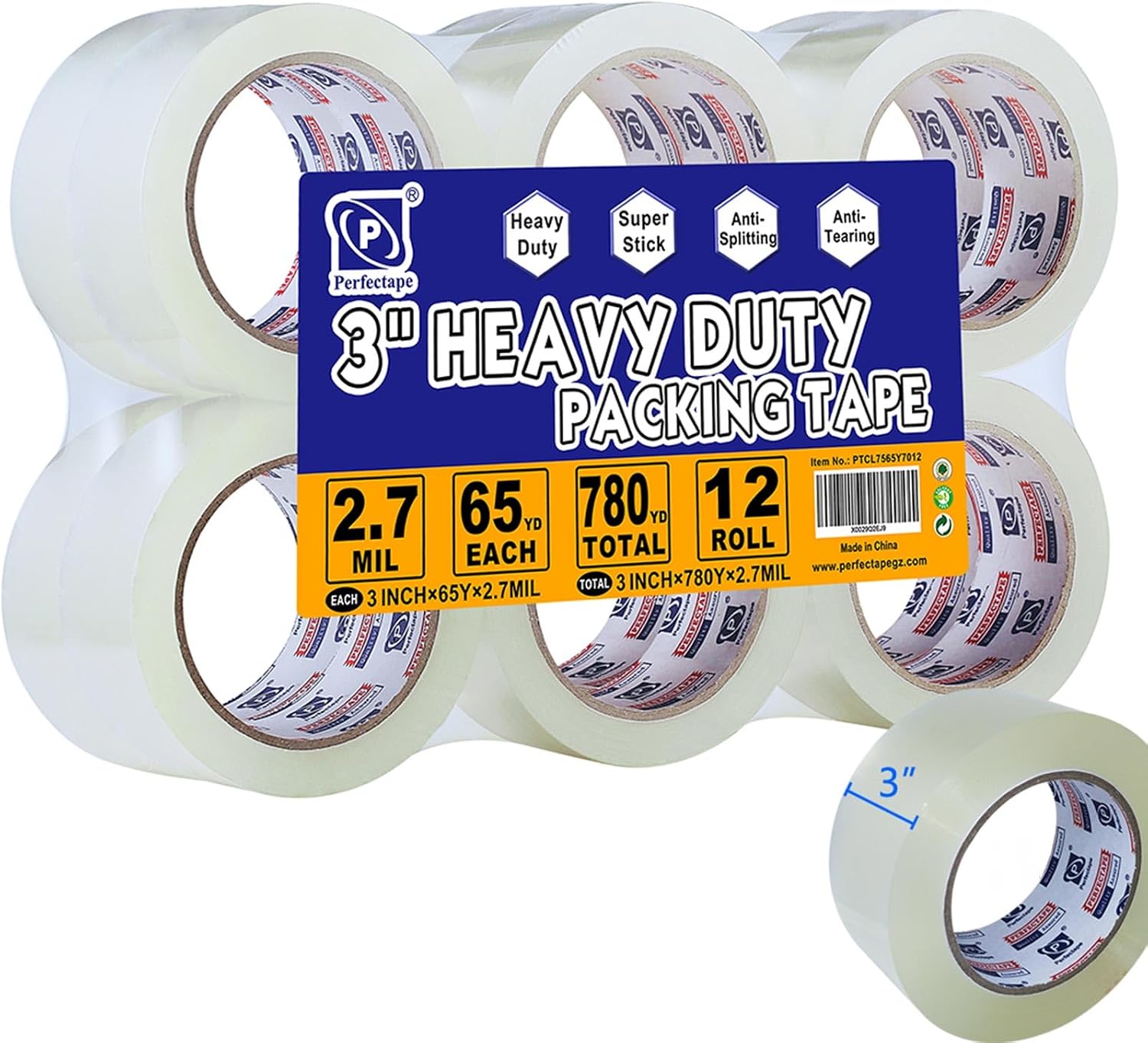 P PERFECTAPE 3" Heavy Duty