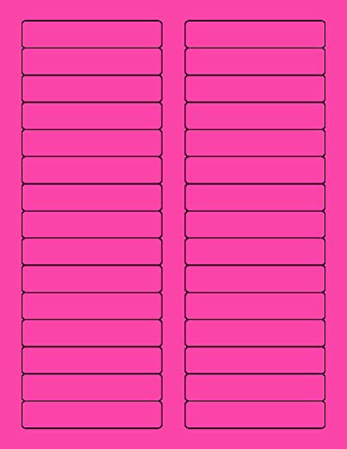 NextDayLabels Neon Pink 3000