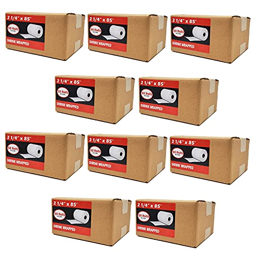 2 1/4 x 85 Rolls (500)