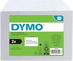 DYMO LW Extra-Large Labels (2 rolls)