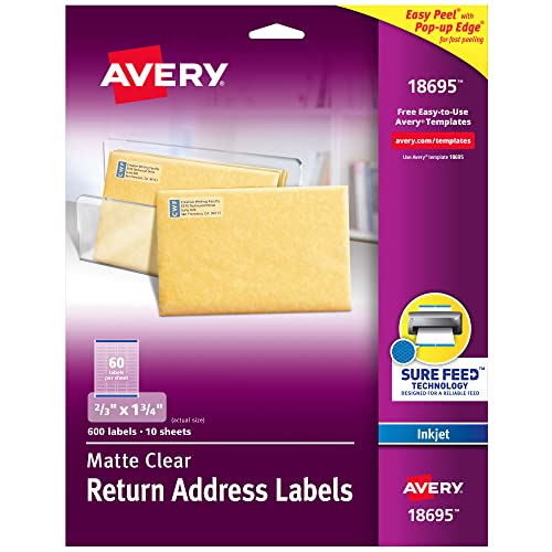 Avery Matte Clear - Best Value