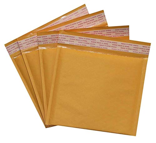 Secure Seal #CD 7.25x8 Kraft Bubble Mailers Padded Shipping Envelopes (Pack of 250)
