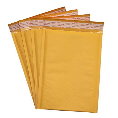 Secure Seal #5 10.5x16 Kraft Bubble Mailers Padded Shipping Envelopes (Pack of 400)