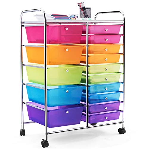 HAPPYGRILL 15-Drawer (Colorful)