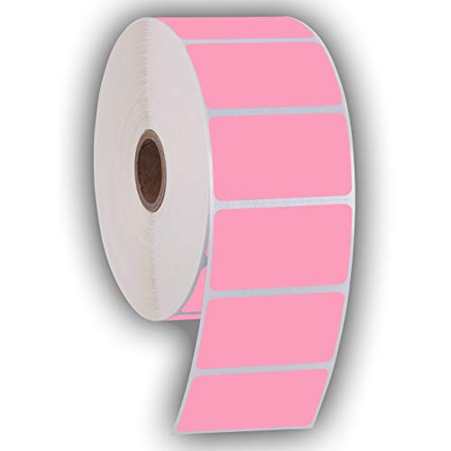Kenco 2.25" x 1.25" (Pink, 6 Rolls)