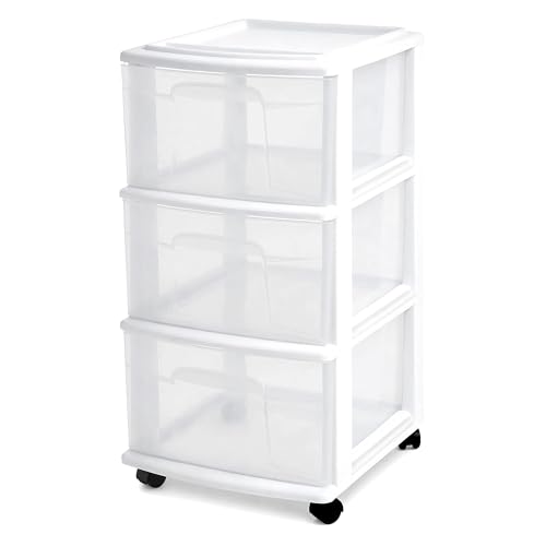 HOMZ 3-Tier Drawer Tower