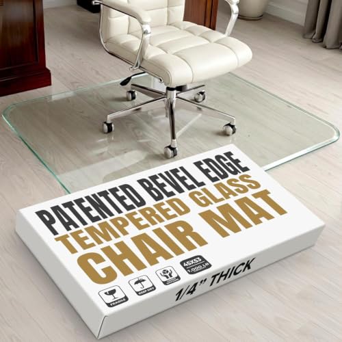 Clearly Innovative Beveled Edge Glass Mat (45x53)