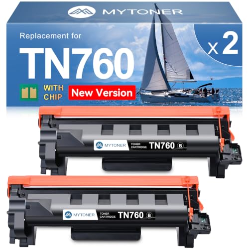 MYTONER Brother TN760 2-Pack