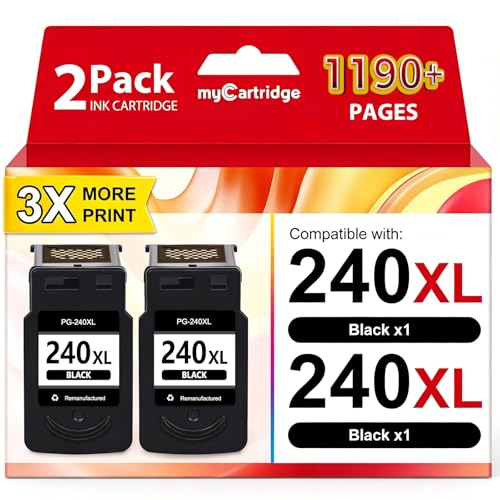 myCartridge 240XL Black 2-Pack
