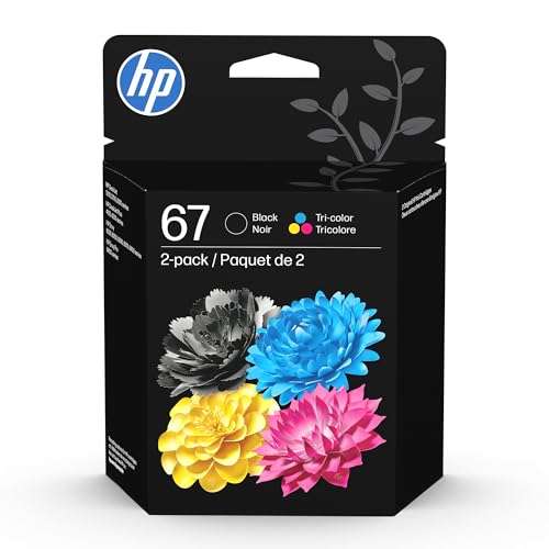 HP 67 Black/Tri-Color (2 Count)
