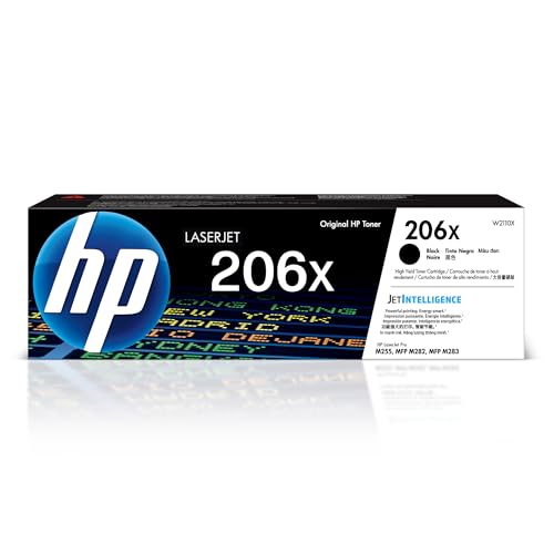 HP 206X (W2110X) Black Toner Cartridge