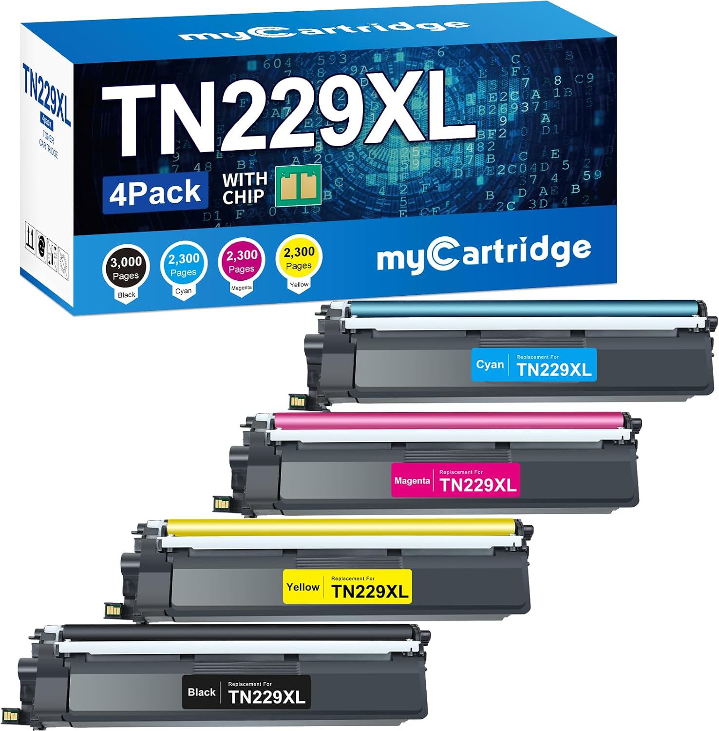 myCartridge TN229XL 4-Pack