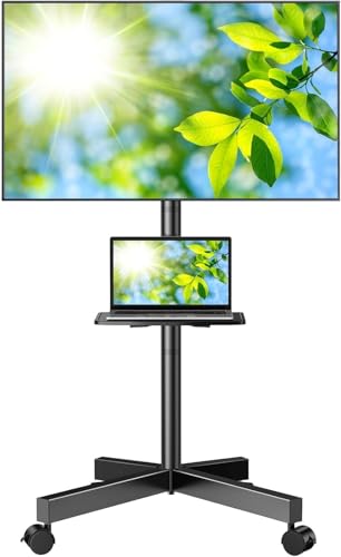 PERLESMITH Mobile TV Stand