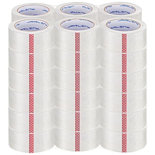 JARLINK Clear Packing Tape (36 Rolls)