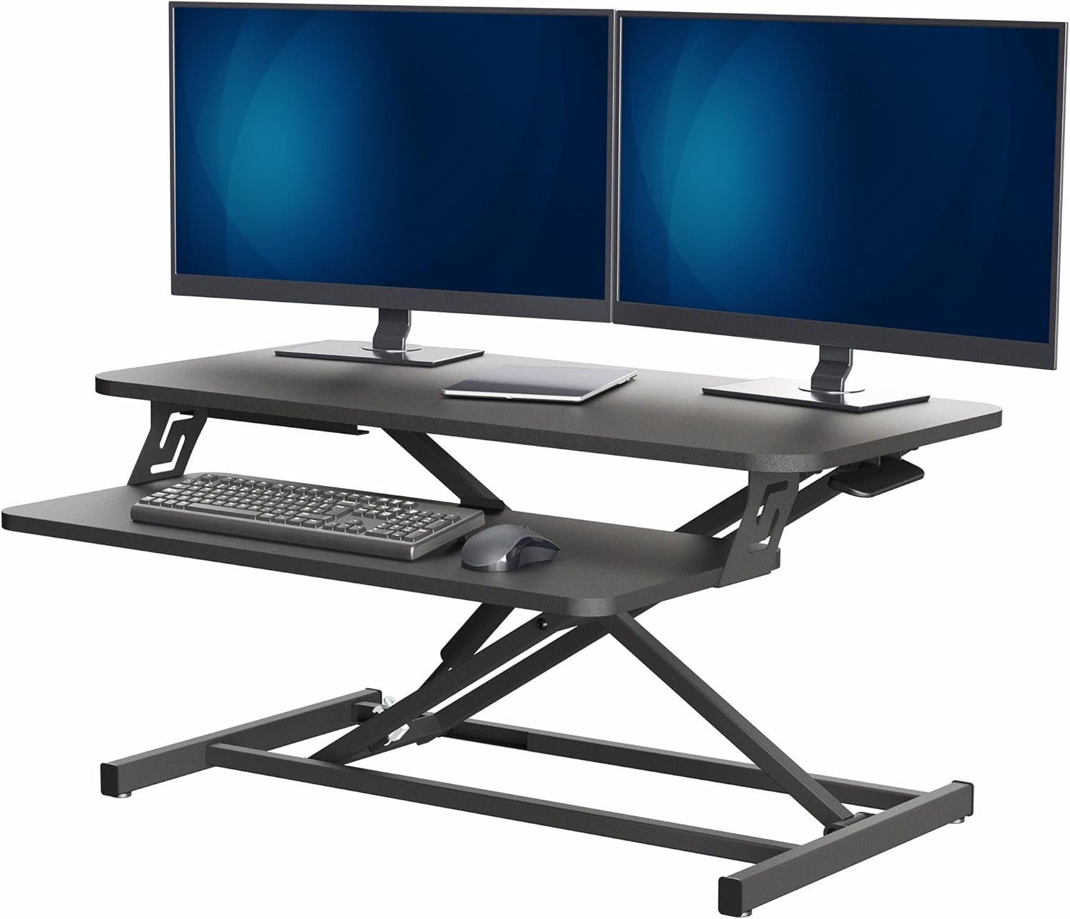 VIVO 32 inch Desk Converter (Black)
