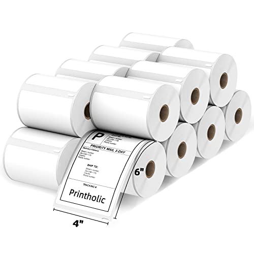 Printholic 4" x 6" Shipping Labels