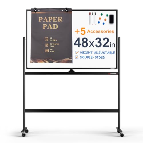 TSJ OFFICE Rolling Whiteboard (Value)