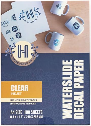Hayes Waterslide Decal Paper (Clear)
