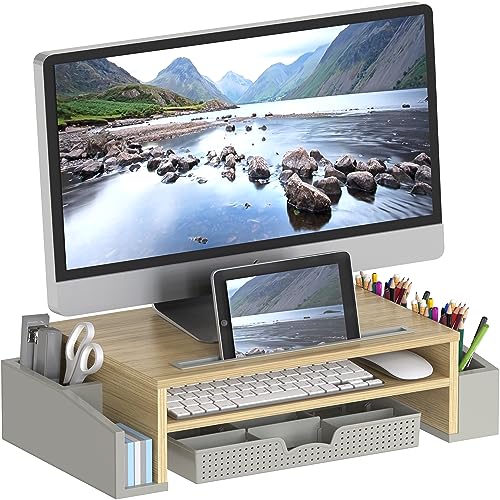 Simple Houseware Desk Monitor Stand Riser
