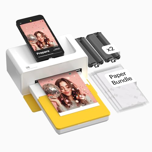 KODAK Dock ERA Plus Portable Instant Photo Printer  120 Sheets Cartridge Bundle
