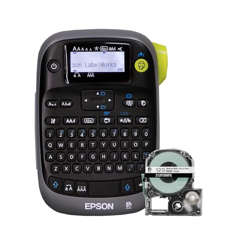 LABELWORKS Epson LW-PX300 Industrial Label Maker for Office  Compatible with Stickers, Magnets, and Shrink Tube, Portable Handheld Design, Label Maker and Tape Only