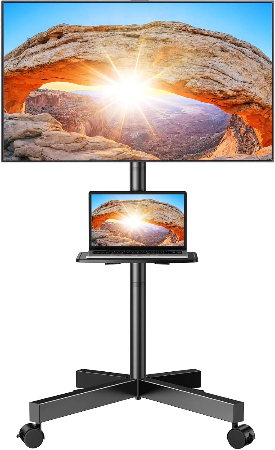 Perlegear PGTVMC06 Rolling TV Stand