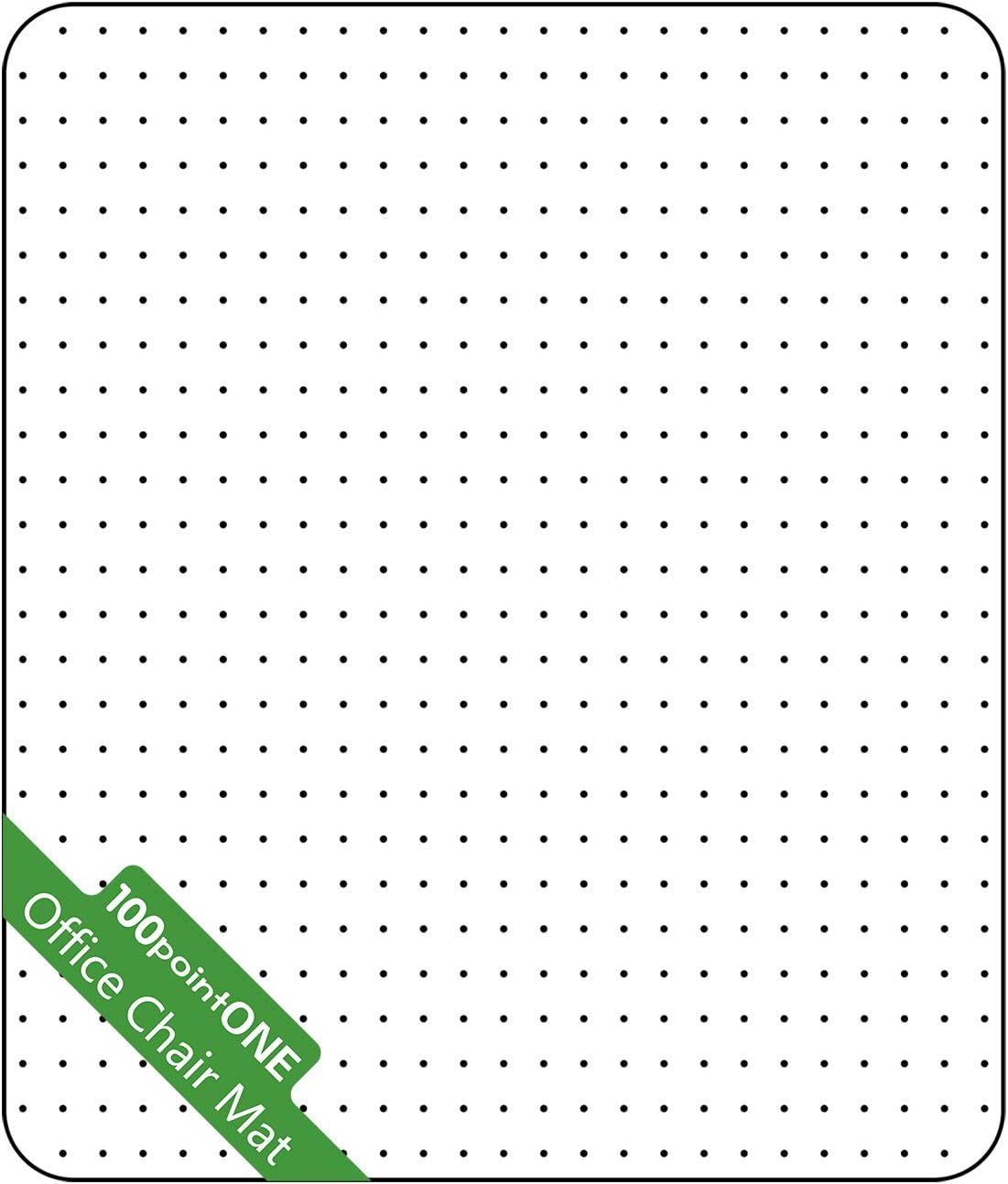Office Chair Mat for Carpet - Clear Thick Desk Chair Mat for Carpet Plastic Floor Mats for Rolling Work and Gaming Chairs with Studs for Low Pile, Flat and No Carpeted Floors
