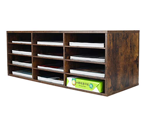 PAG Mail Sorter Organizer (Antique Brown)