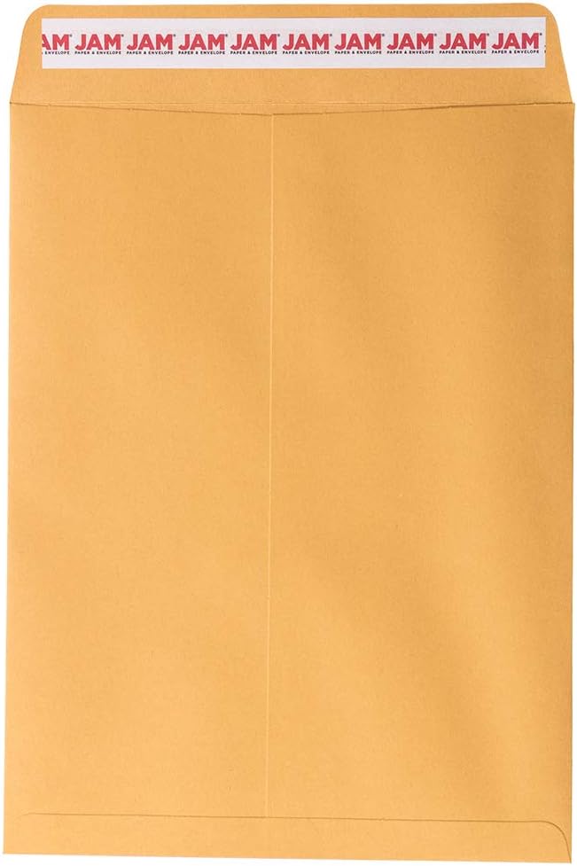 JAM PAPER 9 x 12 Kraft