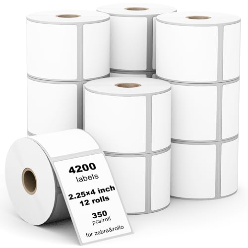 Labelebal 2.25 x 4" (12 rolls)
