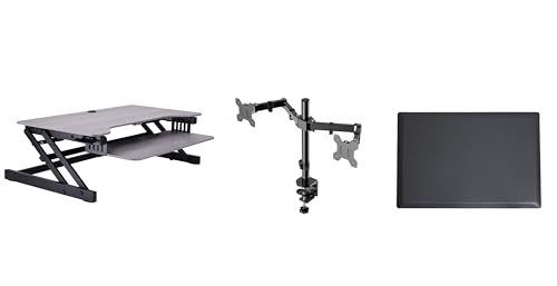 Rocelco 37.5" Desk Converter Bundle