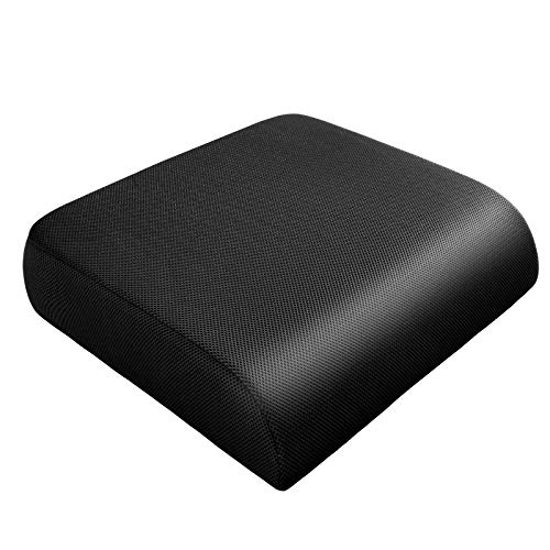 YOUFI Extra Thick Gel Memory Foam Cushion (Black)