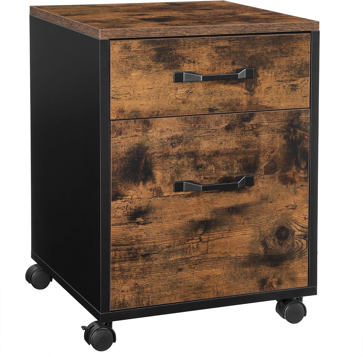 VASAGLE 2-Drawer Rolling Cabinet