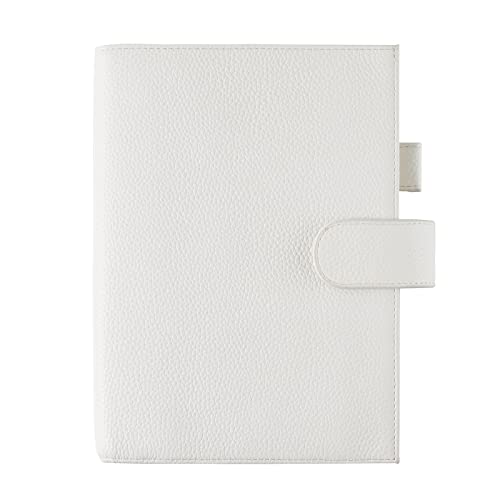Moterm Pebbled-Cream A5 Leather Cover