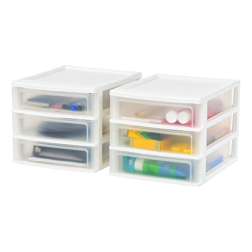 IRIS USA 3-Drawer (White)
