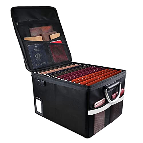 Fireproof Document File Organizer Box (TOMKID)