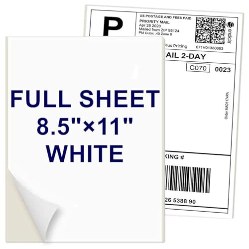 Coopaty Full Sheet Labels