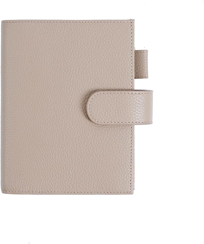 Moterm Leather Cover (A6, Pebbled-Taupe)
