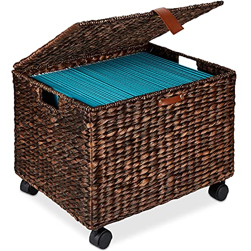 Best Choice Water Hyacinth Rolling Cabinet