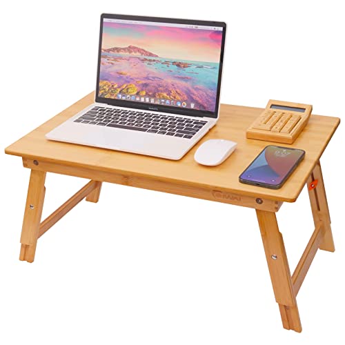 COIWAI Adjustable Bamboo Lap Desk