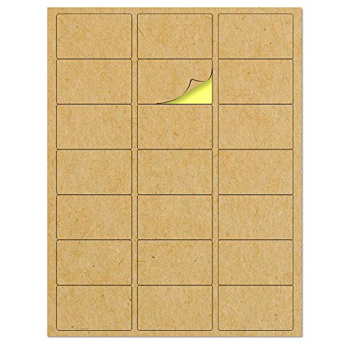 TownStix 2.5 x 1.5 Kraft Sheets