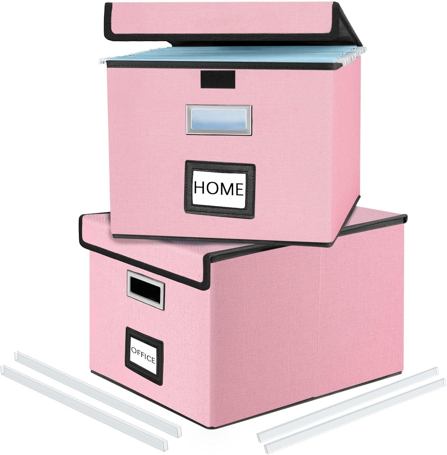 Huolewa Collapsible File Boxes (2-Pack)