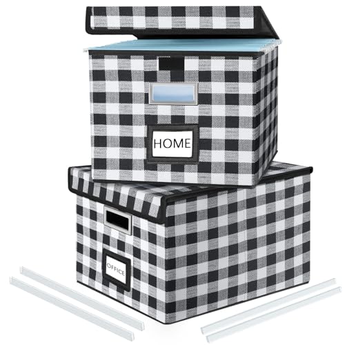 Huolewa Decorative Collapsible File Storage