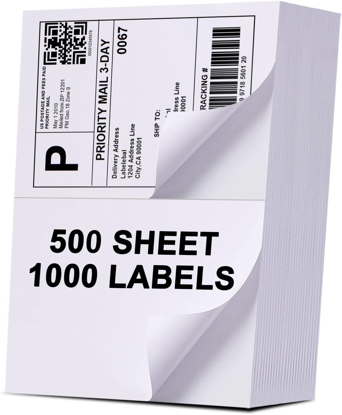 Half Sheet Self Adhesive Labels