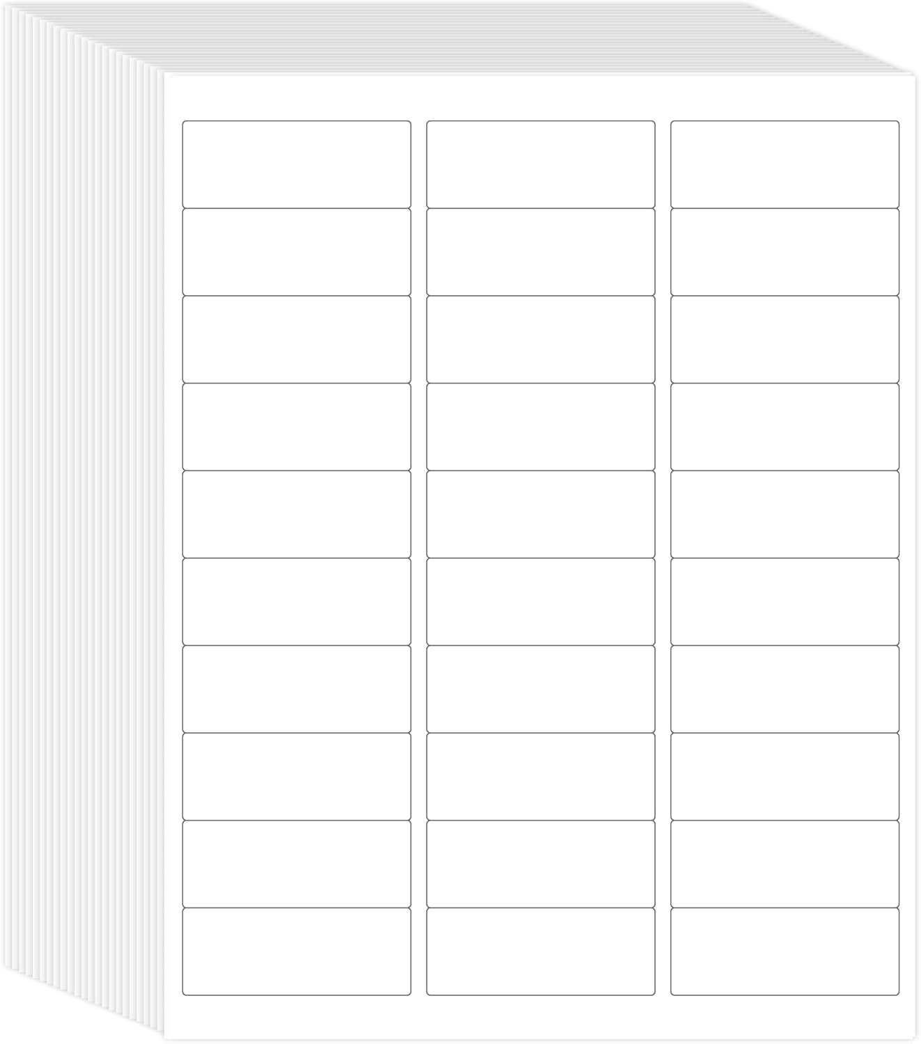 L LIKED Printable Address Labels 1" x 2-5/8"